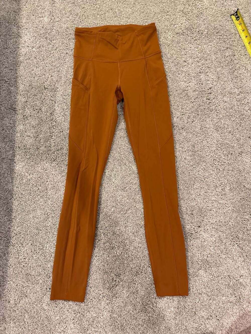 Lululemon Swift Speed High-Rise Tight 28" Pocket Leggings Butternut Brown Size 2